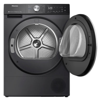 Hisense 9kg Heat Pump Dryer - Black (Series 7)
