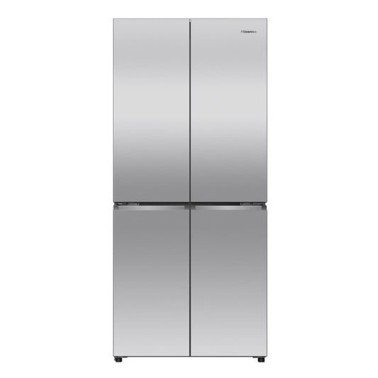 Hisense 483L French Door Fridge Freezer - Stainless Steel
