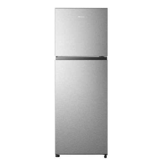 Hisense 326 Litre Top Mount Refrigerator - Stainless Steel