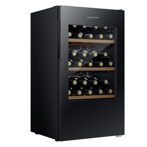 Hisense 30 Bottle Wine Cabinet - Black