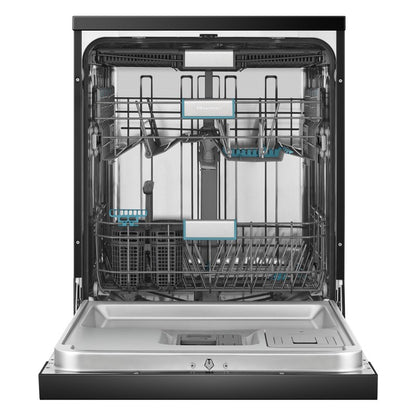 Hisense 60cm Freestanding Dishwasher with WIFI and Corner Wash - Dark Stainless Steel