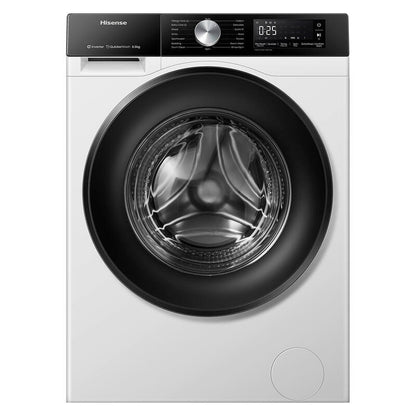 Hisense 8.5kg Front Load Washing Machine - White (Series 3)