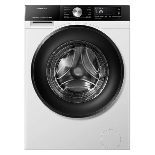 Hisense 8.5kg Front Load Washing Machine - White (Series 3)