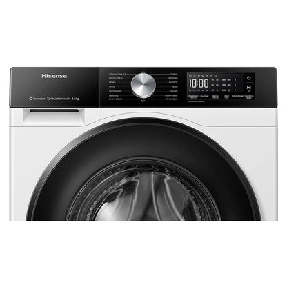 Hisense 8.5kg Front Load Washing Machine - White (Series 3)