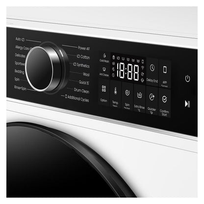 Hisense 12kg Front Load Washing Machine - White (Series 5i)