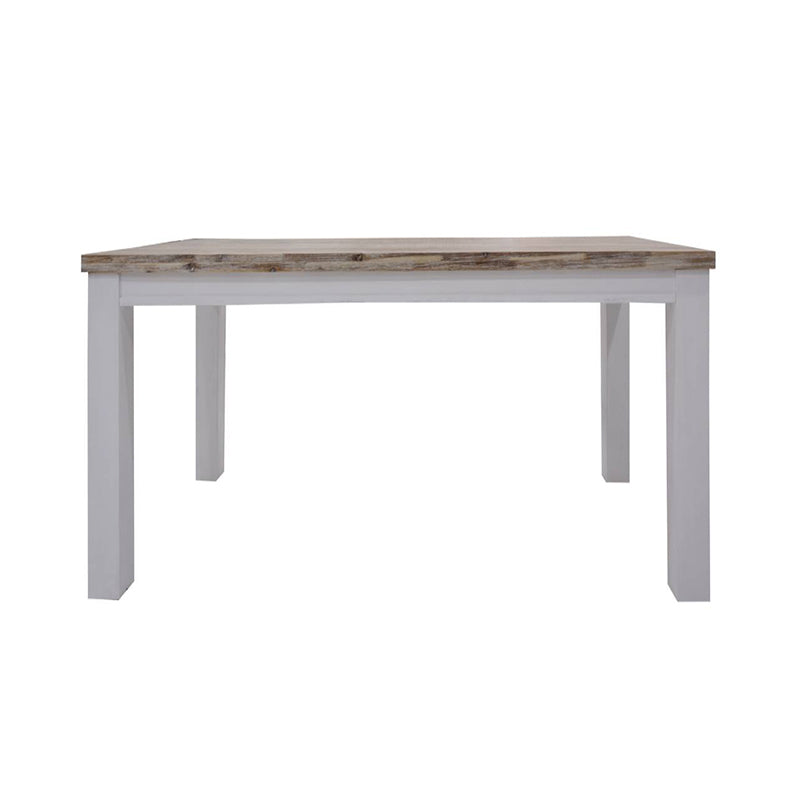 Homestead 7 Piece Dining Suite - White/Timber