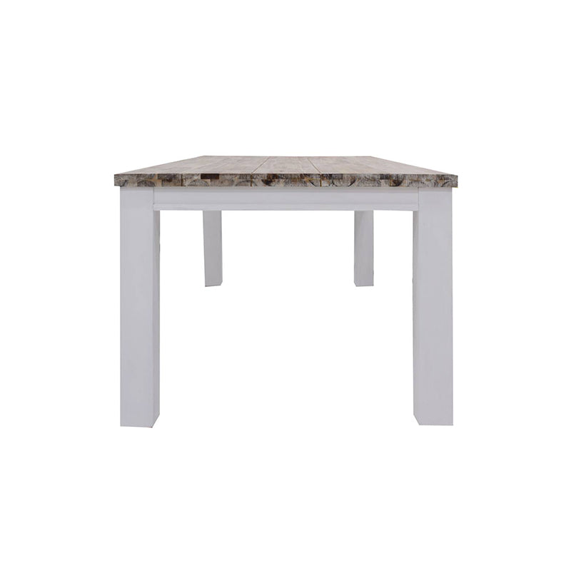 Homestead 7 Piece Dining Suite - White/Timber