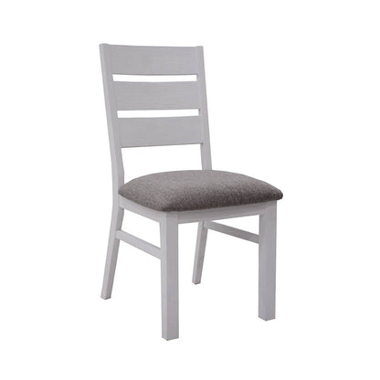 Homestead 7 Piece Dining Suite - White/Timber