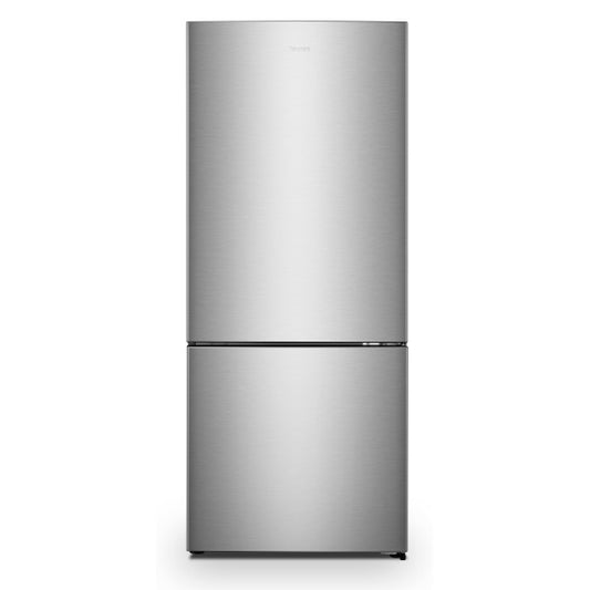 Hisense 419 Litre Bottom Mount Refrigerator - Stainless Steel