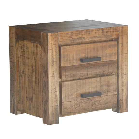 Hugo 4 Piece King Bedroom Suite - Rustic