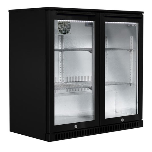 Husky 190 Litre Alfresco Double Door Drinks Chiller