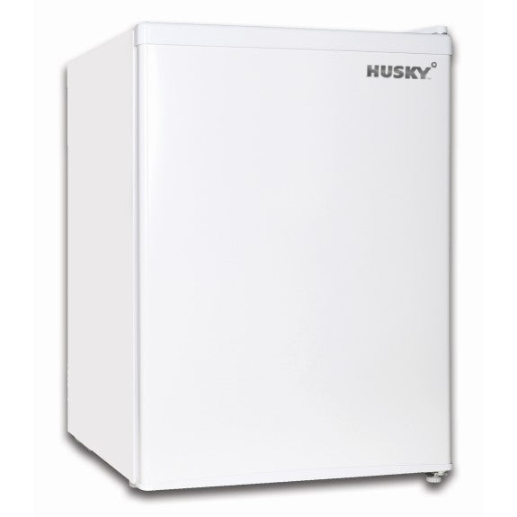 HUSKY 67LT WHITE BAR FRIDGE WITH FREEZER
