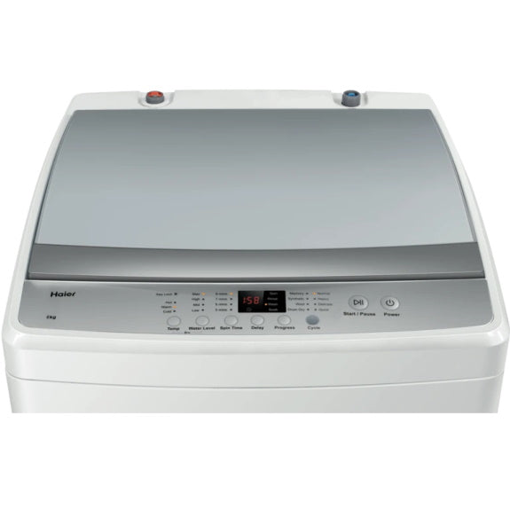 Haier 6kg Top Load Washer - White