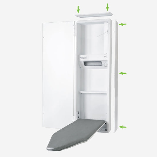 ROBINHOOD IRONING CENTRE SURFACE MOUNTING KIT White