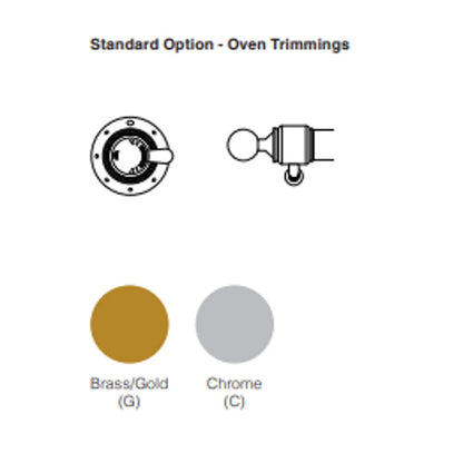 Ilve Nostalgie 60cm Built-In Single Electric Oven - Stainless Steel/Chrome