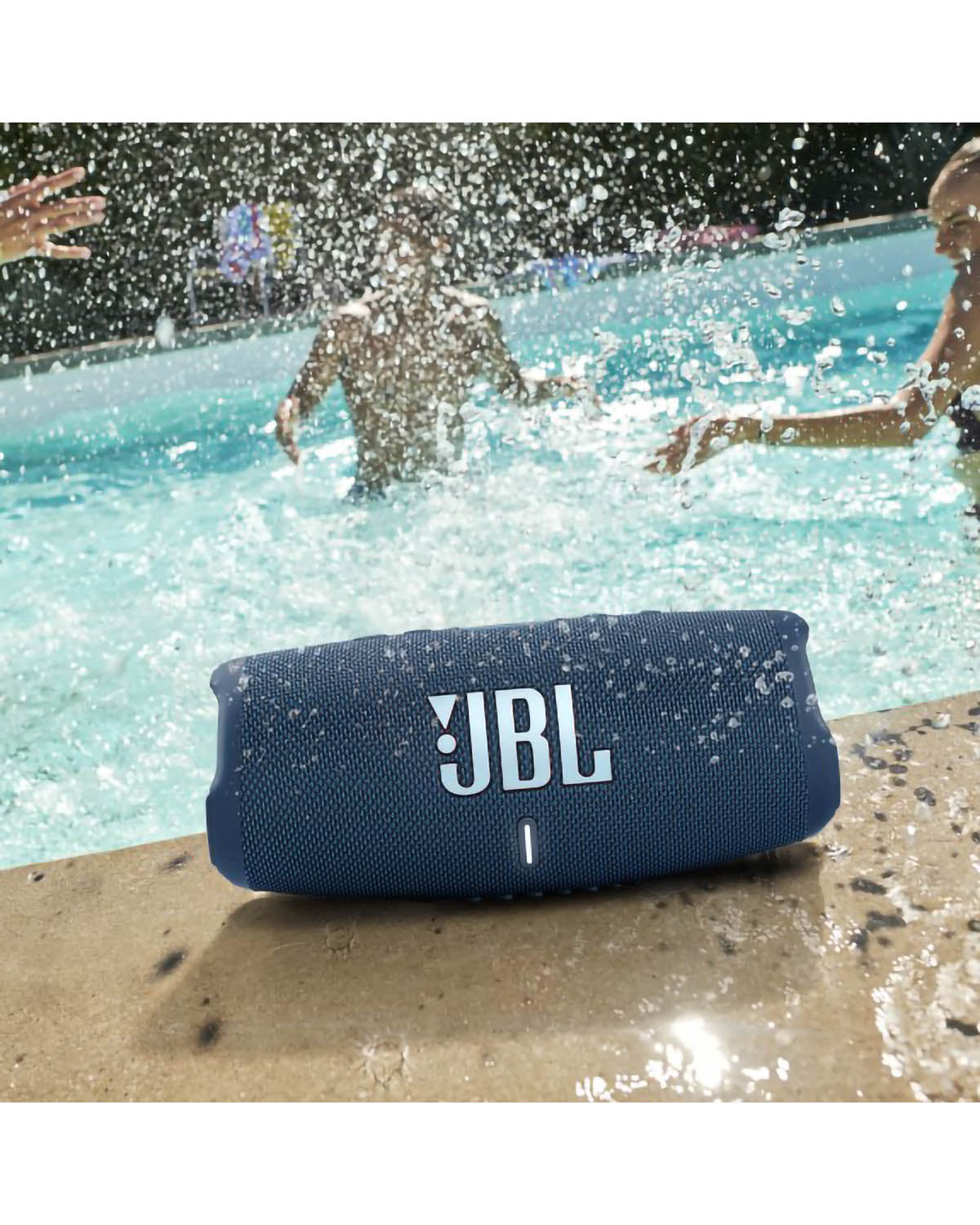 JBL Charge 5 Portable Bluetooth Speaker - Blue