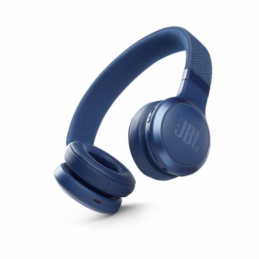 JBL Live 406NC Wireless On Ear Noise Cancelling Headphones - Blue