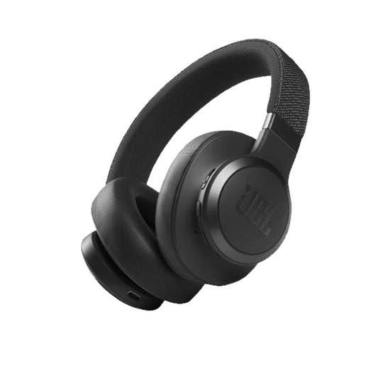 JBL Live Wireless Over Ear Noise Cancelling Headphones - Black