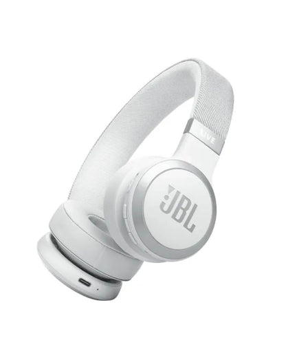JBL Live 670 On-Ear BT ANC Headphones - White