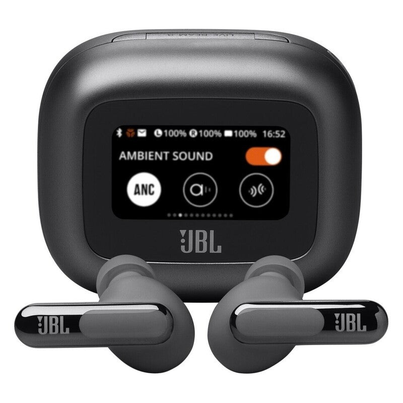 JBL Live Beam 3 Noise-Cancelling Wireless In-Ear Headphones - Black