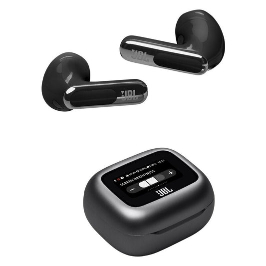 JBL Live Flex Noise-Cancelling True Wireless In-Ear Headphones - Black