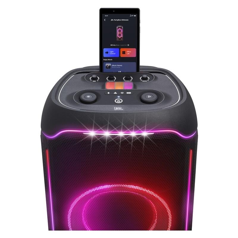 JBL PartyBox Ultimate IPx4 Party Speaker - Black