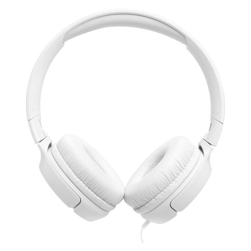 JBL Tune 520C Wired On-Ear Headphones with USB-C Plug - White