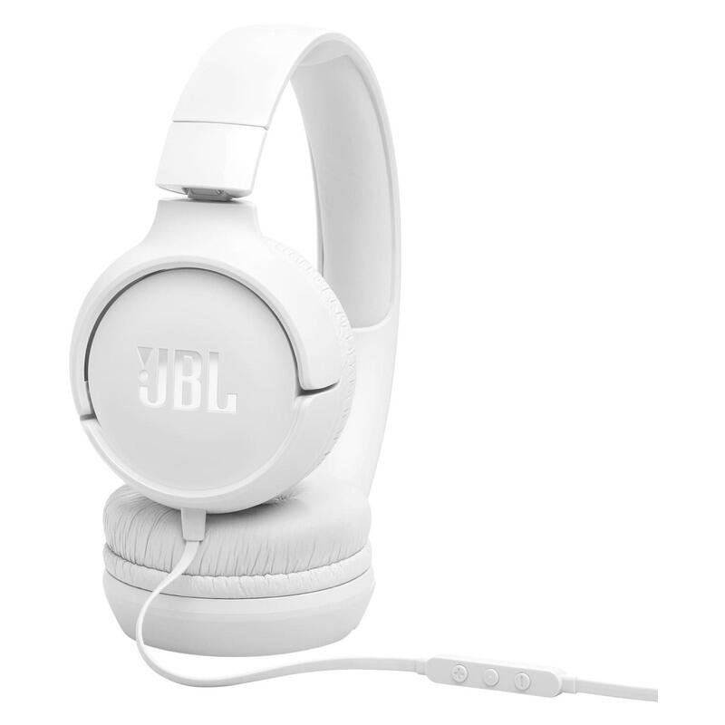 JBL Tune 520C Wired On-Ear Headphones with USB-C Plug - White