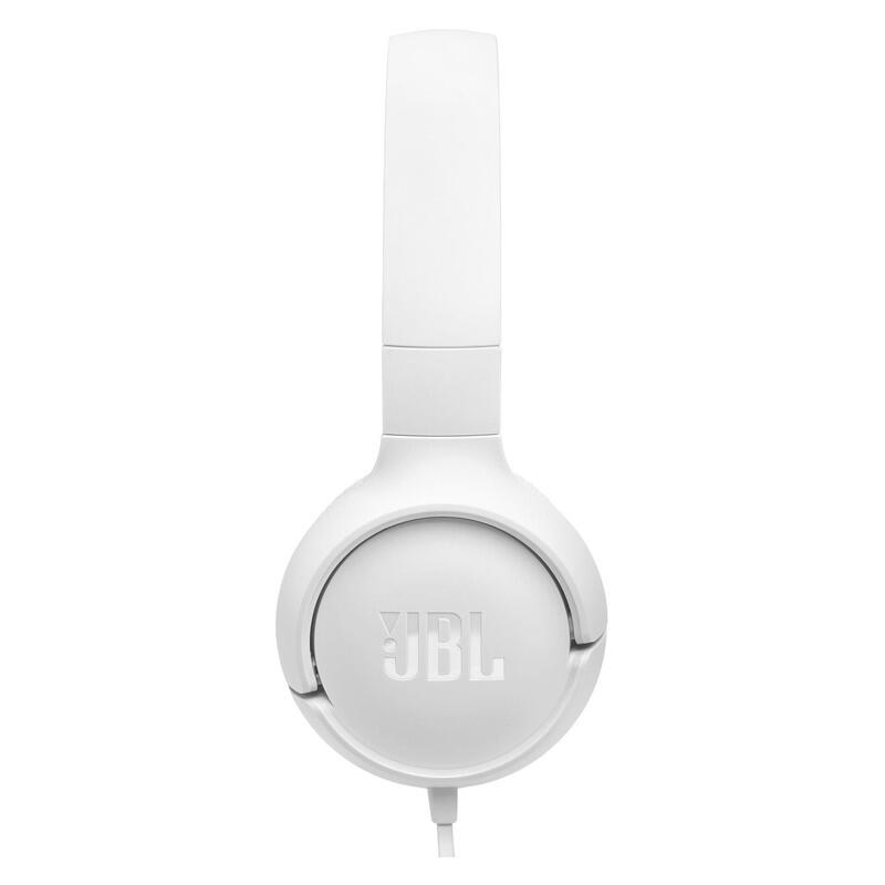 JBL Tune 520C Wired On-Ear Headphones with USB-C Plug - White