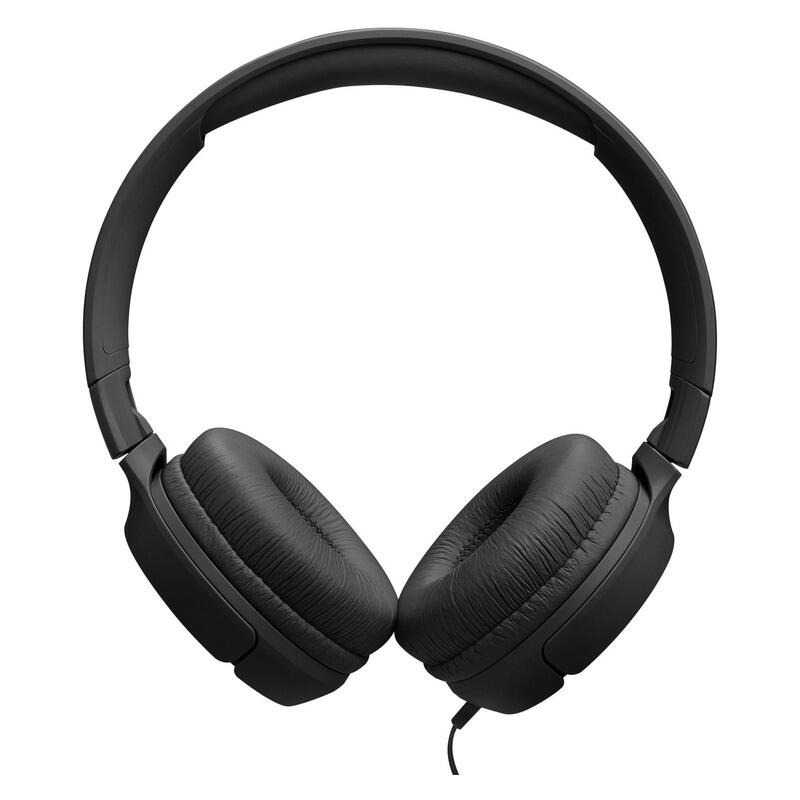 JBL Tune 520C Wired On-Ear Headphones with USB-C Plug - Black
