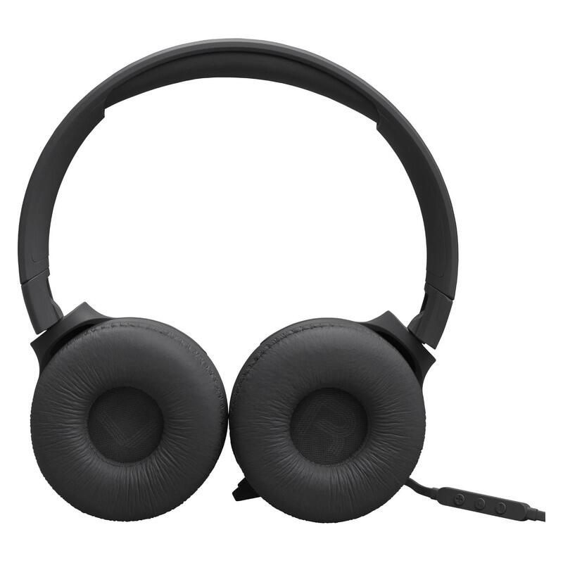 JBL Tune 520C Wired On-Ear Headphones with USB-C Plug - Black