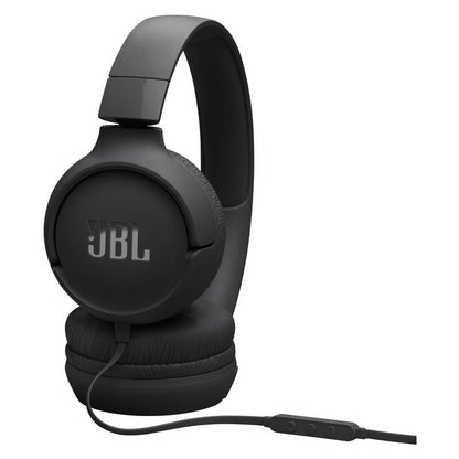 JBL Tune 520C Wired On-Ear Headphones with USB-C Plug - Black