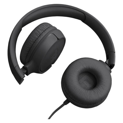 JBL Tune 520C Wired On-Ear Headphones with USB-C Plug - Black