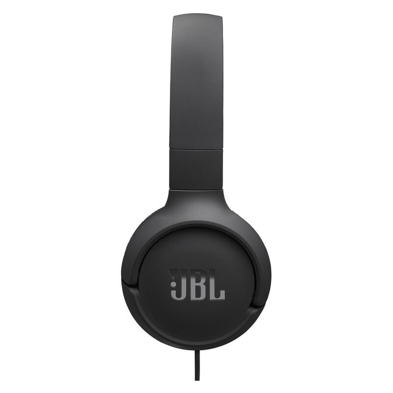 JBL Tune 520C Wired On-Ear Headphones with USB-C Plug - Black