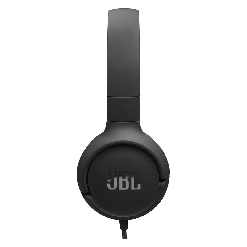 JBL Tune 520C Wired On-Ear Headphones with USB-C Plug - Black