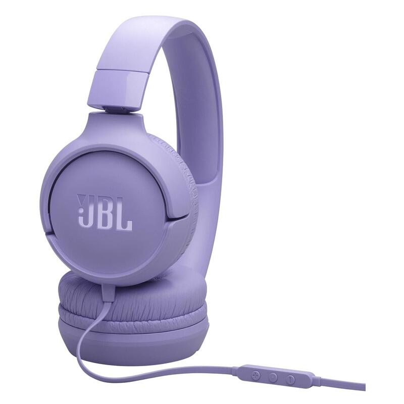 JBL Tune 520C Wired On-Ear Headphones with USB-C Plug - Purple