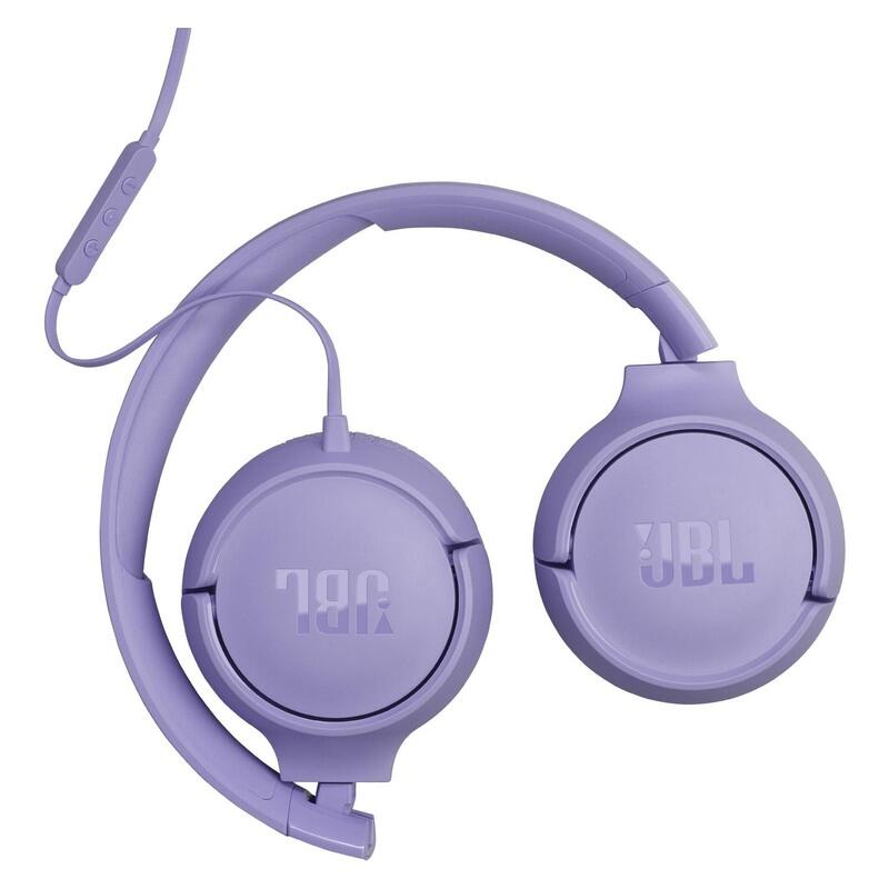 JBL Tune 520C Wired On-Ear Headphones with USB-C Plug - Purple