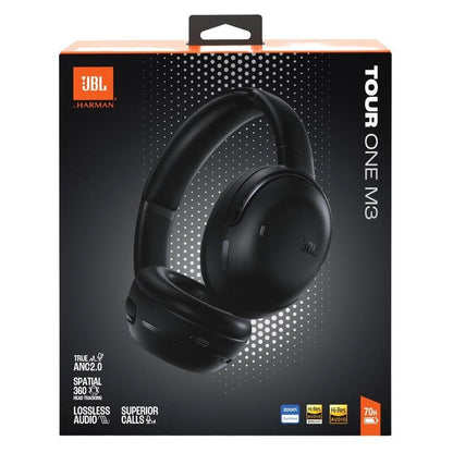 JBL Tour One MK3 Noise Cancelling Over-Ear Headphones - Black