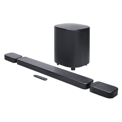 JBL 7.1 Channel Virtual Atmos Soundbar with Subwoofer and Detachable Speakers - Black