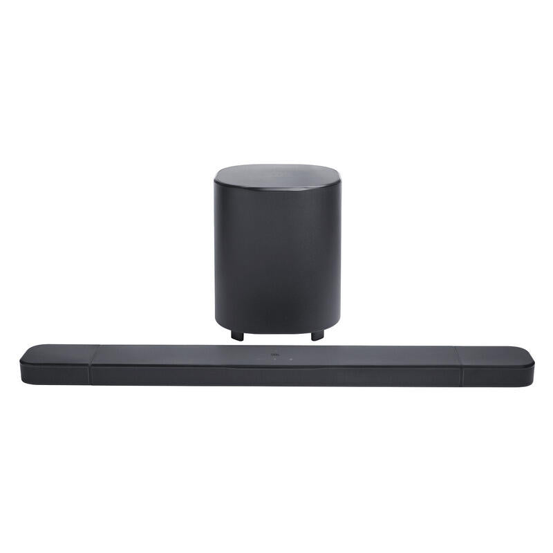 JBL 7.1 Channel Virtual Atmos Soundbar with Subwoofer and Detachable Speakers - Black