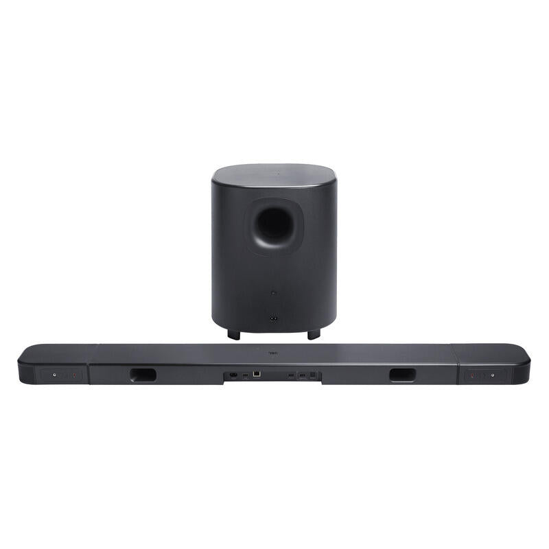 JBL 7.1 Channel Virtual Atmos Soundbar with Subwoofer and Detachable Speakers - Black