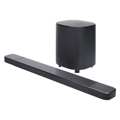 JBL 7.1 Channel Virtual Atmos Soundbar with Subwoofer and Detachable Speakers - Black