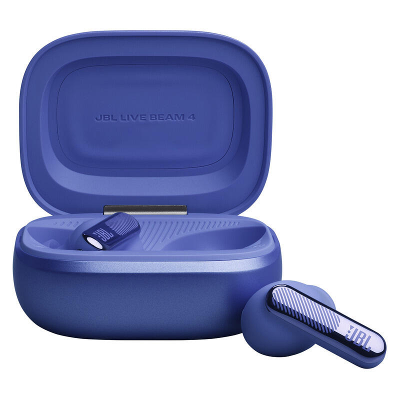 JBL Live Beam 4 TWS Adaptive Noise Cancelling Earbuds - Blue