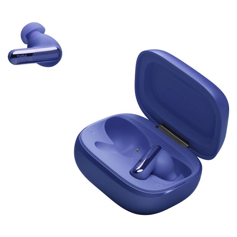 JBL Live Beam 4 TWS Adaptive Noise Cancelling Earbuds - Blue