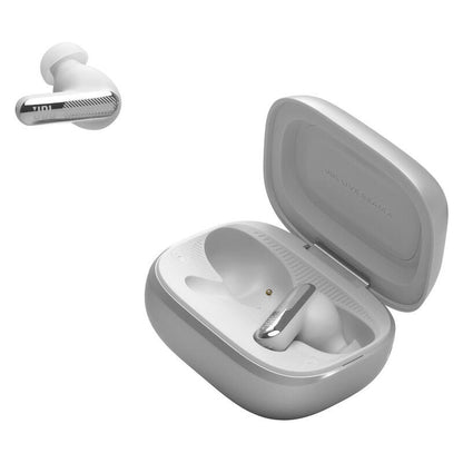 JBL Live Beam 4 TWS Adaptive Noise Cancelling Earbuds - Silver