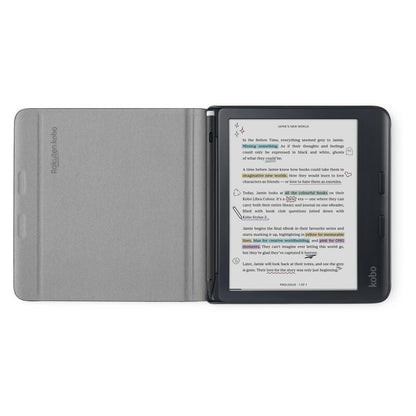 Kobo Libra Notebook Sleepcover Case - Black