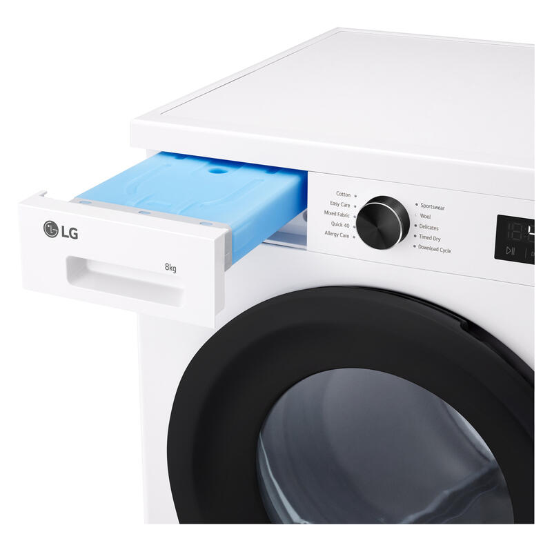LG 8kg Heat Pump Dryer (Series 1) - White