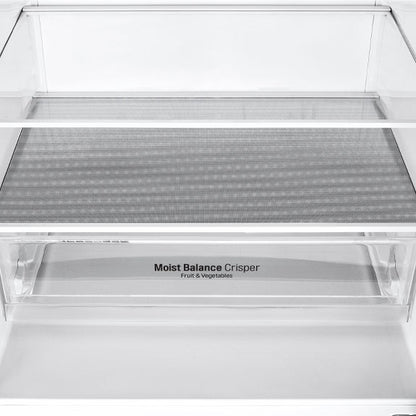 LG 420 Litre Bottom Mount Refrigerator - Black Steel Finish