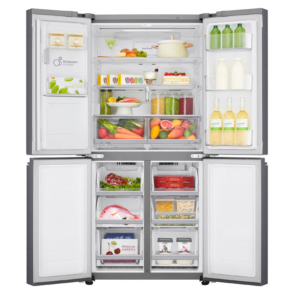 LG 506 Litre French Door Refrigerator - Stainless Steel
