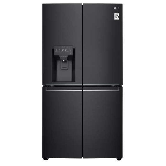 LG 637 Litre French Door Refrigerator - Matte Black